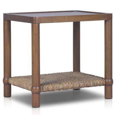 Amber Lewis x Four Hands Gabriella End Table(Brown)-OPEN BOX