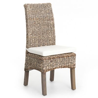 Banana Leaf Dining Chair (White) - OPEN BOX