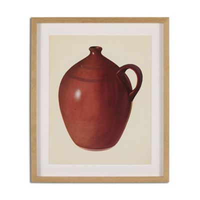 Economy Redware Jug Wall Art