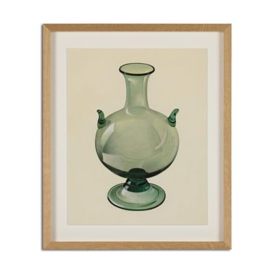 Green Vase Wall Art