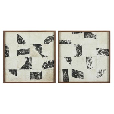 Bits & Pieces Diptych Wall Art, Set of 2