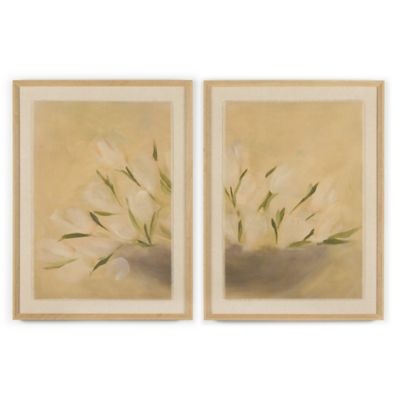 Bowl of Tulips Diptych Wall Art, Set of 2
