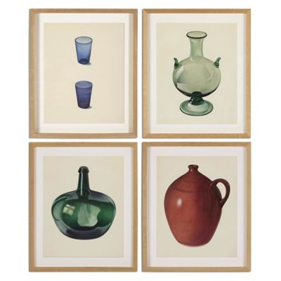 Vessels Wall Art, Set of 4