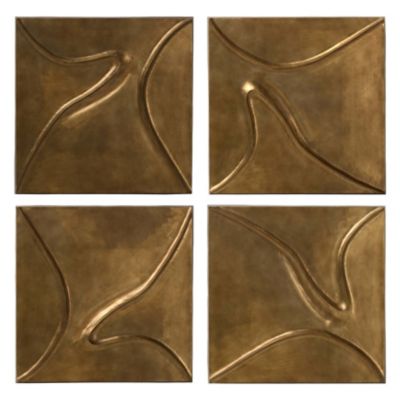 Ozias Metal Wall Panel Set