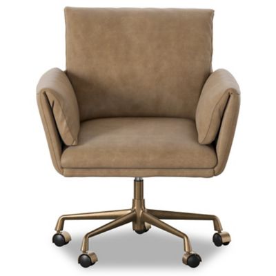 Salerno Desk Chair (Palermo Drift Leather) - OPEN BOX