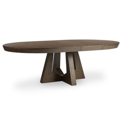 Zelda Extension Dining Table (Fawn Oak Veneer) - OPEN BOX