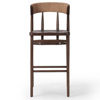 Buxton Counter/Bar Stool (Natural Paper Rush|Bar) - OPEN BOX