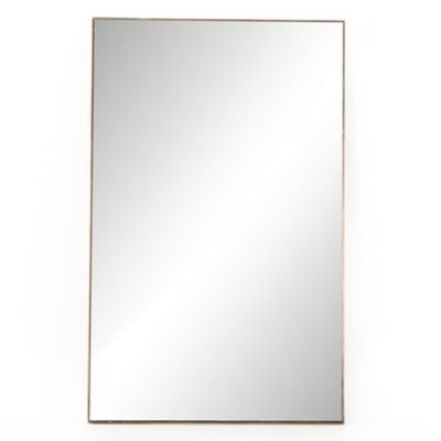 Georgina Floor Mirror (Polished Brass) - OPEN BOX