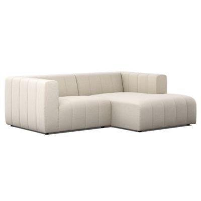 Langham Channeled 2 Piece Sectional Sofa