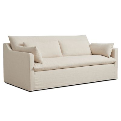 Zadie Slipcover Sofa (Newcastle Natural) - OPEN BOX
