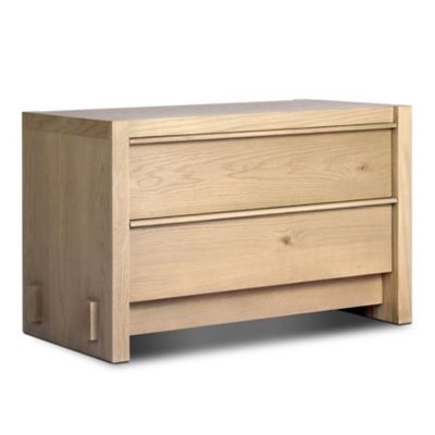Aramis Nightstand (Sandy Oak Resawn) - OPEN BOX