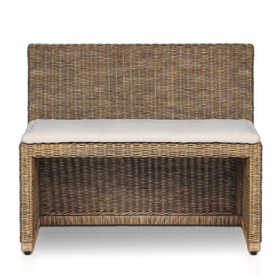Amber LewisxFour Hands Senna Woven Bench (Small) - OPEN BOX
