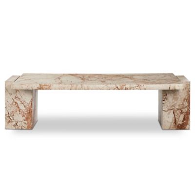 Romano Coffee Table (Desert Taupe Marble) - OPEN BOX
