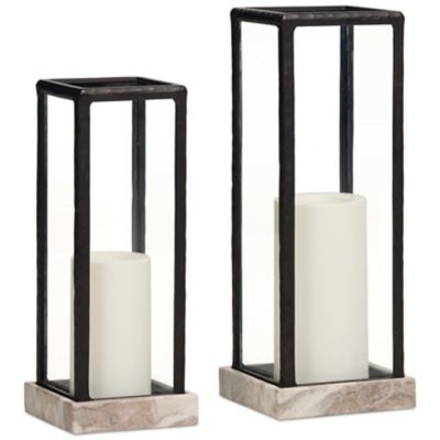 Orlin Outdoor Lantern, Set of 2