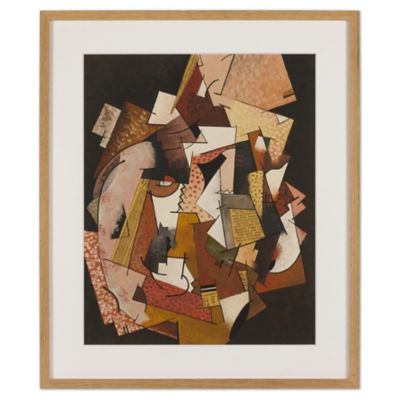 Composition Au Papier Journal by Georges Valmier Wall Art
