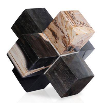 Petrified Wood Jack Sculpture