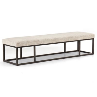 Beaumont Bench (Plushtone Linen) - OPEN BOX