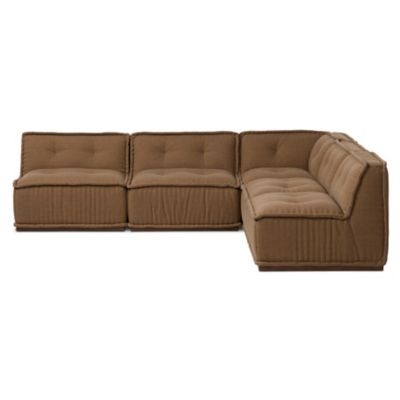 Amber Lewis x Four Hands Detta 5 Pc Armless Sectional Sofa