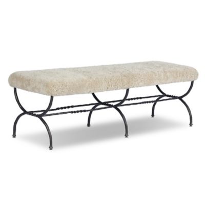 Amber Lewis x Four Hands Ruby Accent Bench
