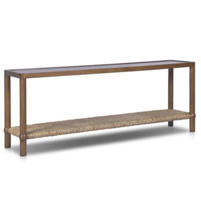 Amber LewisxFour Hands Gabriella Table(Brown Mindi)-OPEN BOX