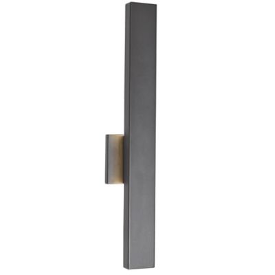 Yoga Rectangular LED Outdoor Wall Sconce