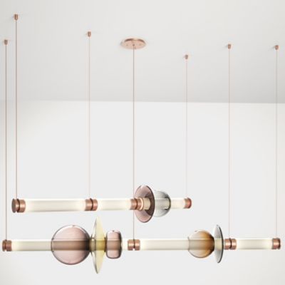 Luna 2-Tier LED Chandelier