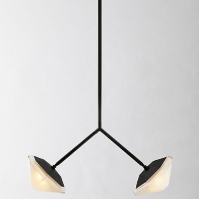 Myriad Wishbone Double LED Pendant