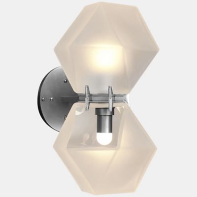 Welles Double Glass LED Wall Sconce