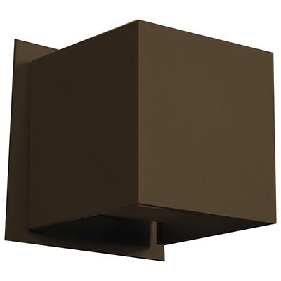 Square LED 4 Inch Outdoor Wall Sconce
