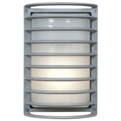 Bermuda Outdoor Ribbed Bulkhead Wall Sconce