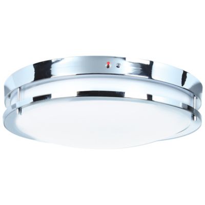 Solero Emergency Backup LED Flushmount