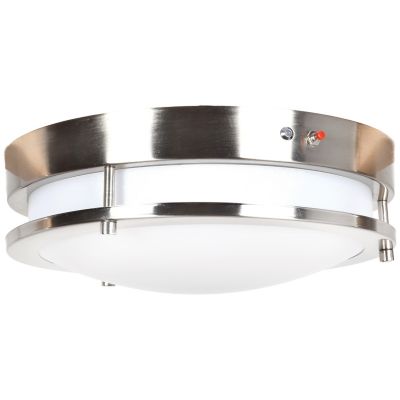 Solero Emergency Backup LED Flushmount