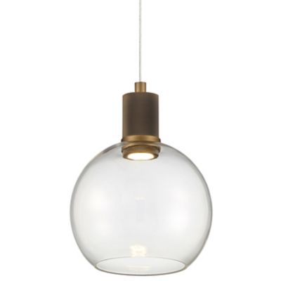 Port Nine Burgundy LED Mini Pendant