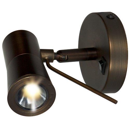 Cyprus LED Plug-In Wall Sconce (Bronze) - OPEN BOX RETURN
