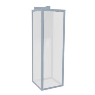 Vintage Rectangular Outdoor Wall Sconce