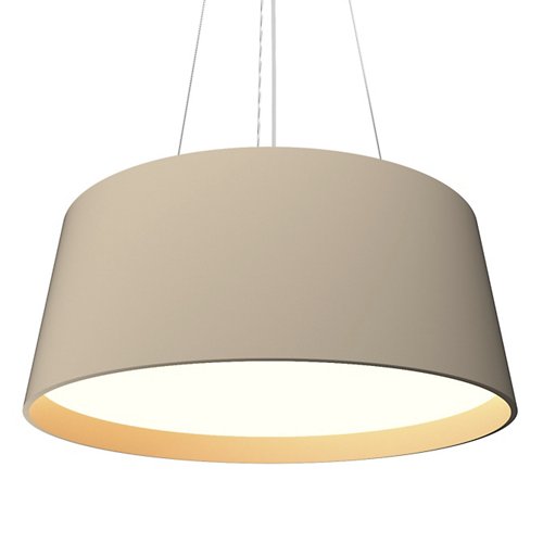 Conical Tapered LED Drum Pendant