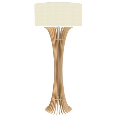 Stecche Di Legno Floor Lamp