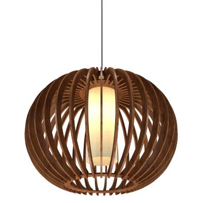Stecche Di Legno Globe Pendant