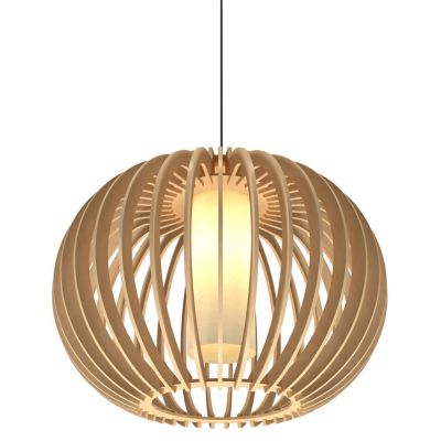 Stecche Di Legno Globe Pendant
