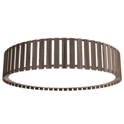 Slatted LED Flushmount