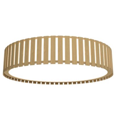 Slatted LED Flushmount