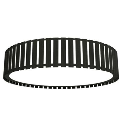 Slatted LED Flushmount