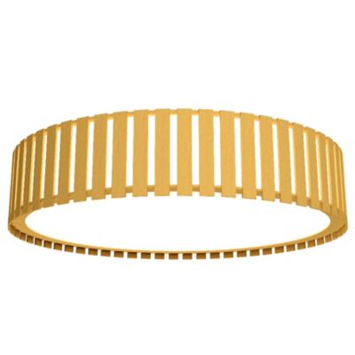 Slatted LED Flushmount