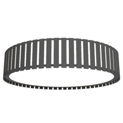 Slatted LED Flushmount