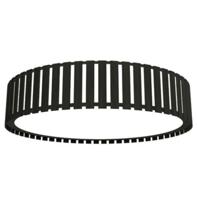 Slatted LED Flushmount