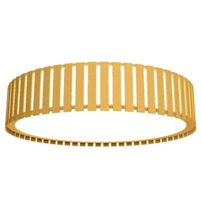 Slatted LED Flushmount