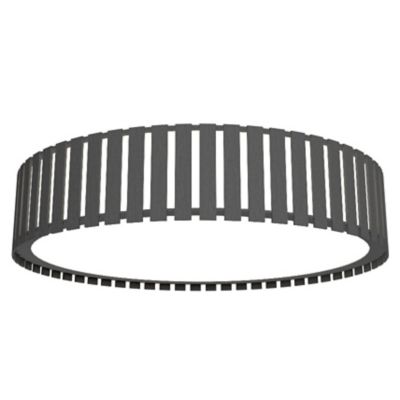 Slatted LED Flushmount