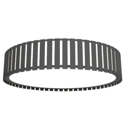 Slatted LED Flushmount