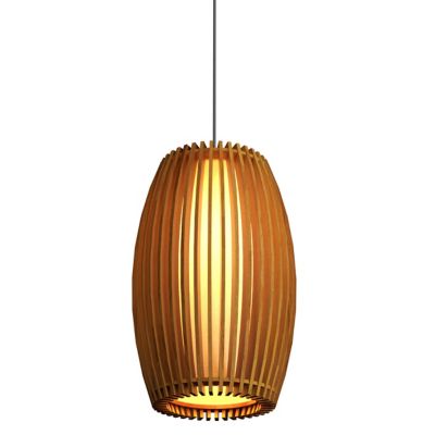 Stecche Di Legno Oval Mini Pendant