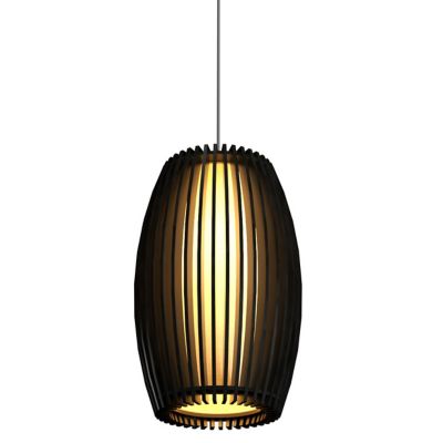 Stecche Di Legno Oval Mini Pendant